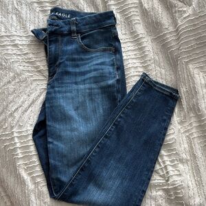 American eagle next level stretch curvy jeggings
